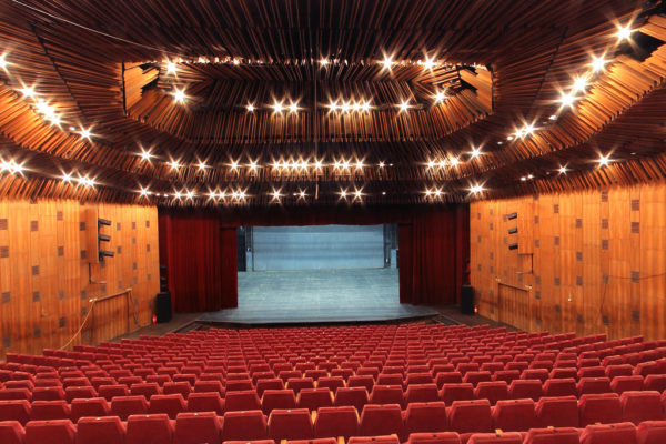 Inside the Craiova theatre